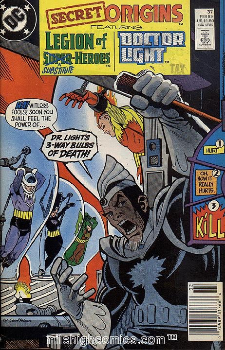 Secret Origins #37 (1988) - Newsstand Edition