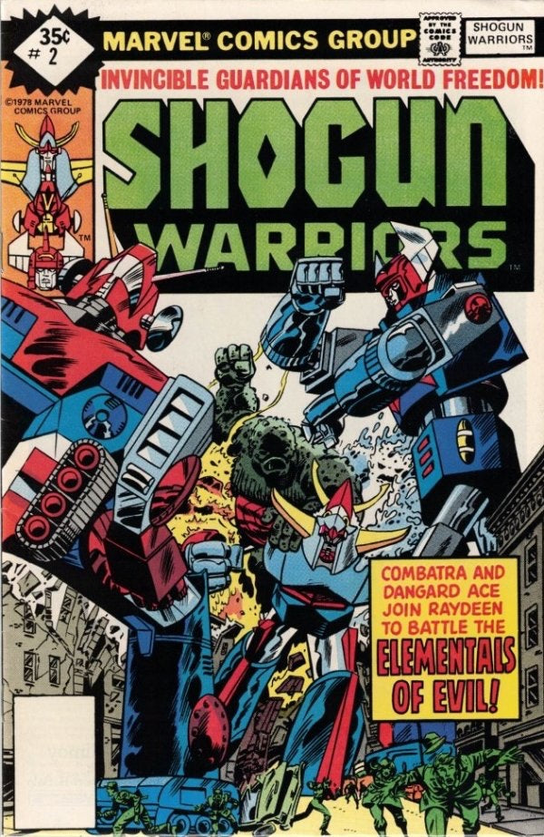 Shogun Warriors #2 (1979) - Whitman Variant