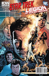 Star Trek / Legion of Super-Heroes #1-6 (2011) Complete Set