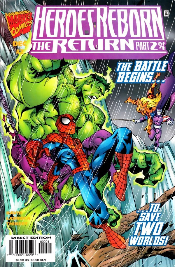 Heroes Reborn: The Return #2 - Salvador Larroca Variant (1997)