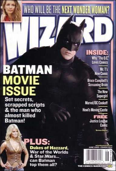 Wizard Magazine #164 (2005) - Batman Variant - Sealed