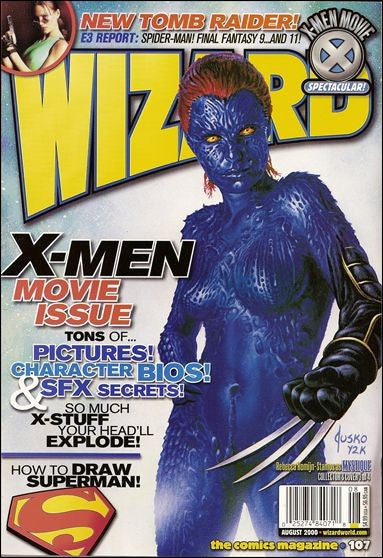 Wizard Magazine #107 (2000) - Cover C - Sealed