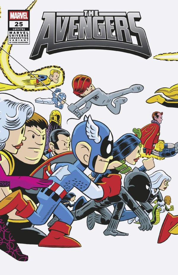 Avengers #25 (2025) - Giarrusso Marvel Universe Wraparound Connecting Variant