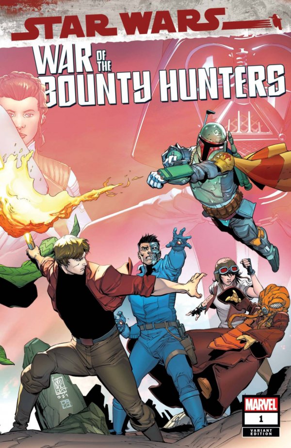 Star Wars: War of the Bounty Hunters #1 Giuseppe Camuncoli Wraparound Variant (2021)