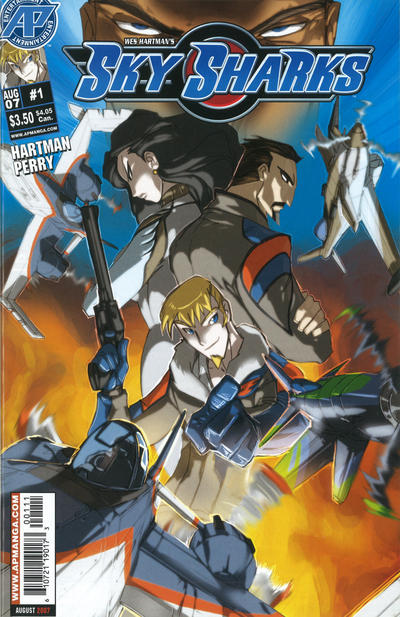 Sky Sharks #1-5 (2007) Complete Set
