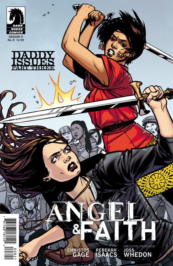 Angel & Faith #8 (2012) - Rebekah Isaacs Cover