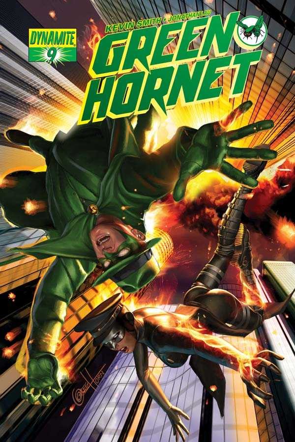 Green Hornet #9 (2010) - Greg Horn Variant