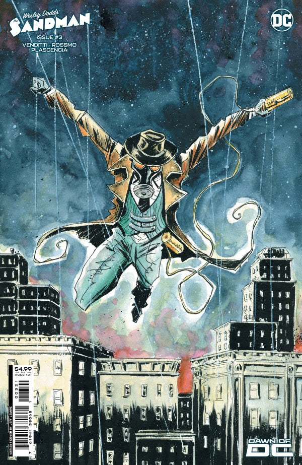 Wesley Dodds: The Sandman #3 (2023) - Lemire Variant