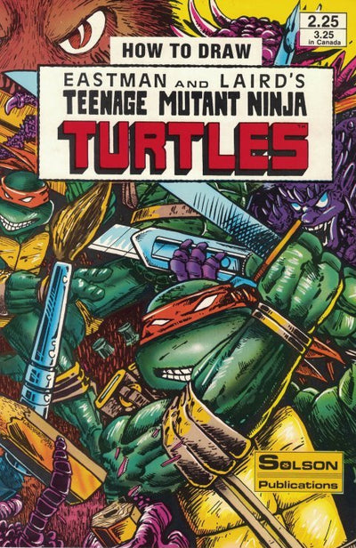 How To Draw Eastman and Laird's Teenage Mutant Ninja Turtles #1 (1986)