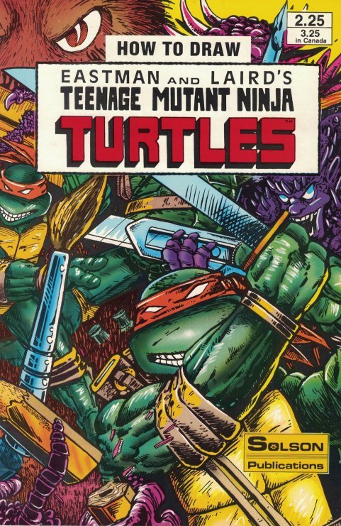 How To Draw Eastman and Laird's Teenage Mutant Ninja Turtles #1 (1986)