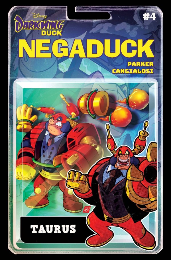 Darkwing Duck: Negaduck #4 (2024) - Action Figure Variant