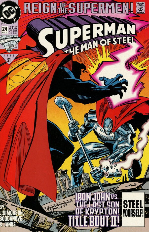 Superman: The Man of Steel #24 (1993)