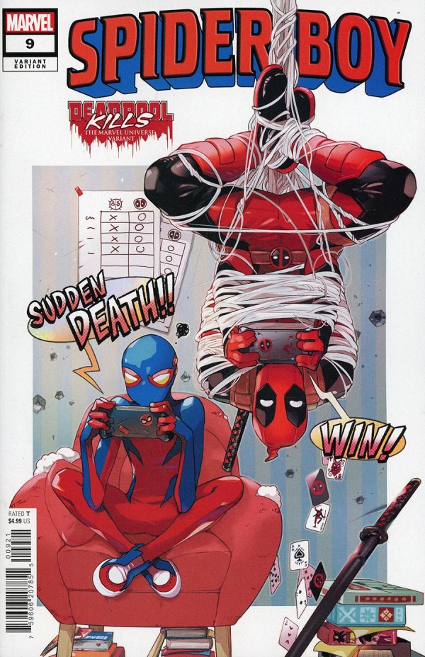 Spider-Boy #9 (2024) - Fuji Deadpool Kills The Marvel Universe Variant