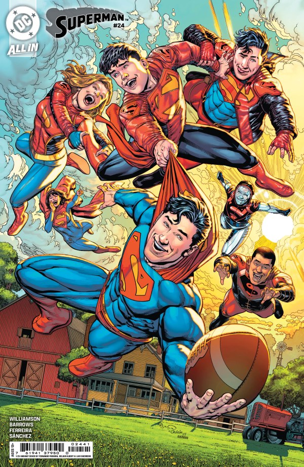 Superman #24 (2025) - 1:25 Pasarin Variant