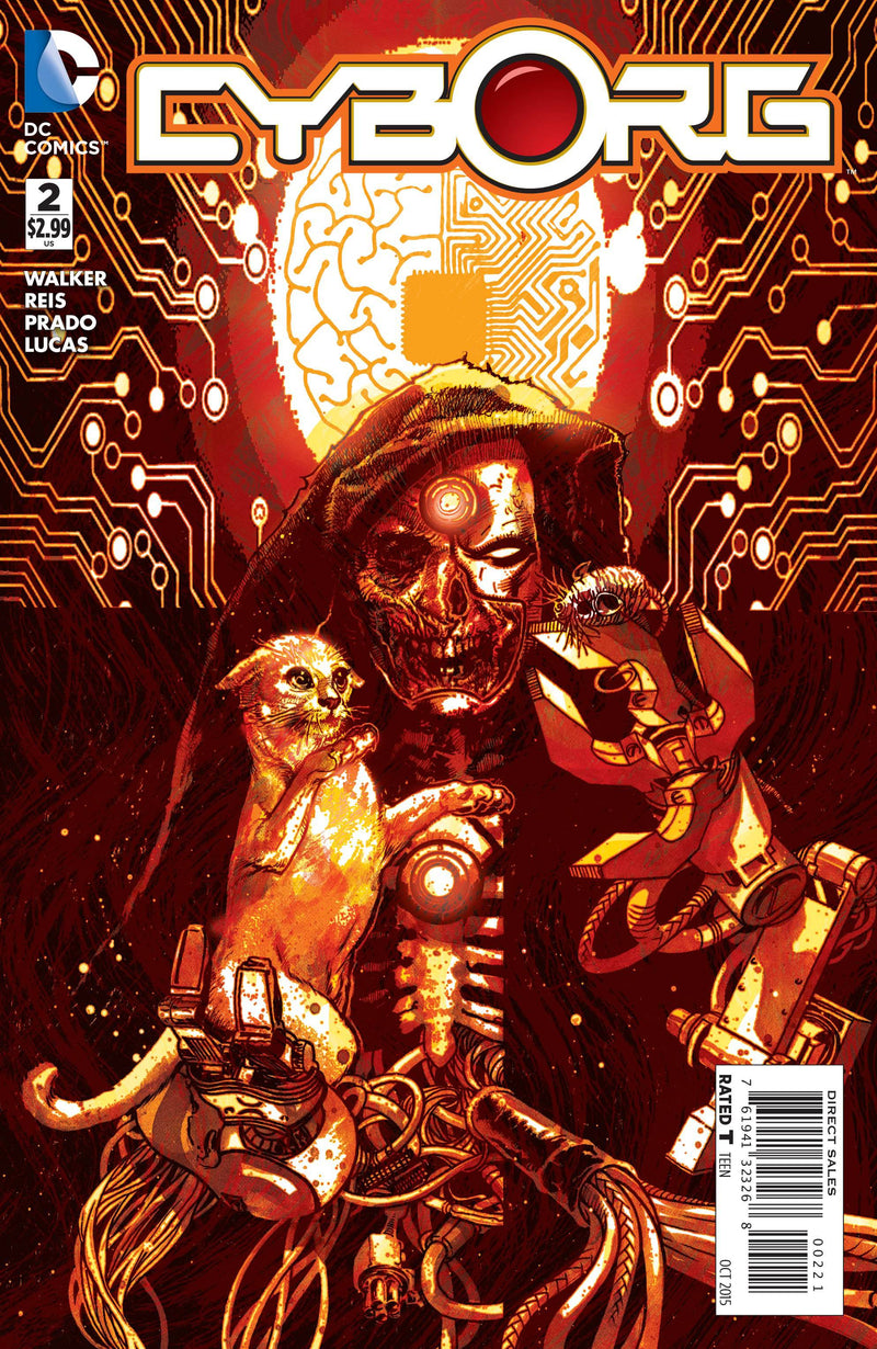 Cyborg #2 (2015) - 1:25 Harris Variant