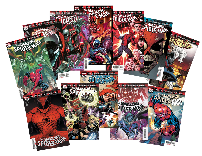 Amazing Spider-Man: The 8 Deaths of Spider-Man (2024) Complete Story Arc Set