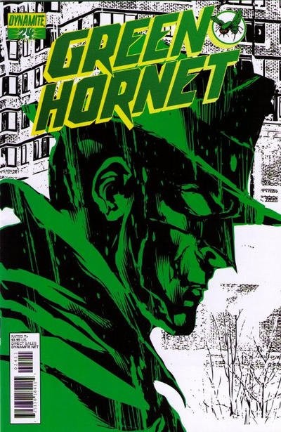 Green Hornet #24 (2012) - Brian Denham Variant