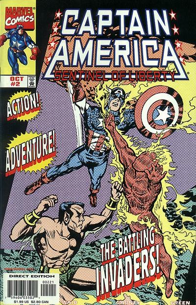 Captain America: Sentinel of Liberty #2 (1998) - Joe Simon Variant