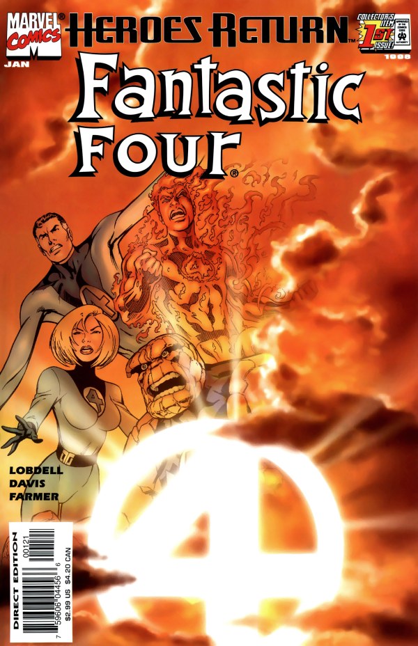 Fantastic Four #1 (1997) - Alan Davis Sunburst Variant