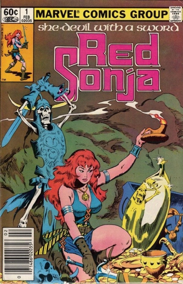 Red Sonja #1 (1983) - Newsstand Edition