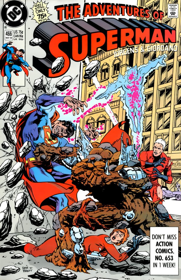 Adventures of Superman #466 (1990)