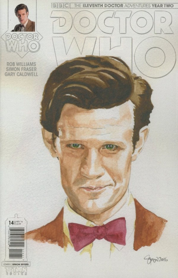 Doctor Who: The Eleventh Doctor â€“ Year Two #14  (2016) - Simon Myers Variant