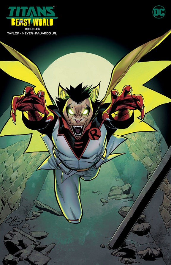Titans: Beast World #4 (2024) - Lenticular Variant