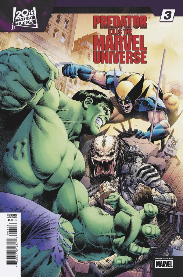 Predator Kills the Marvel Universe #3 (2025) - 1:25 Paulo Siqueira Variant