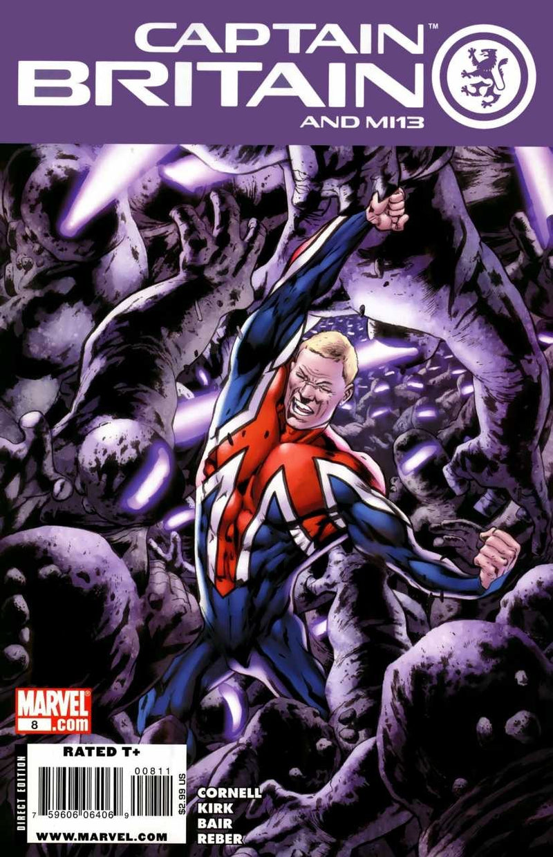 Captain Britain and MI:13 #8(2008)