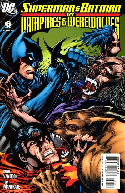 Superman & Batman vs. Vampires & Werewolves #6 (2008)