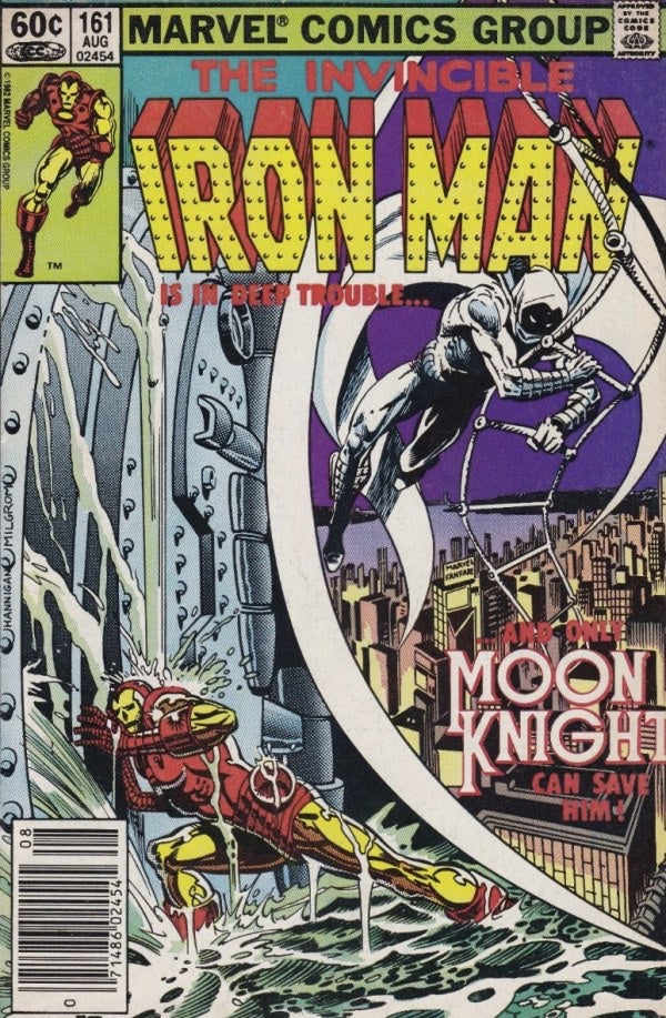 Iron Man #161 (1982) - Newsstand Edition