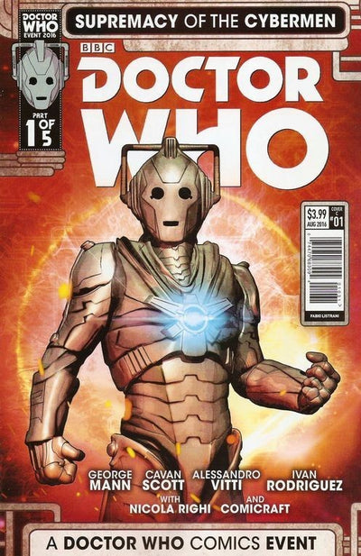 Doctor Who: Supremacy of the Cybermen #1-5 (2016) Complete Set