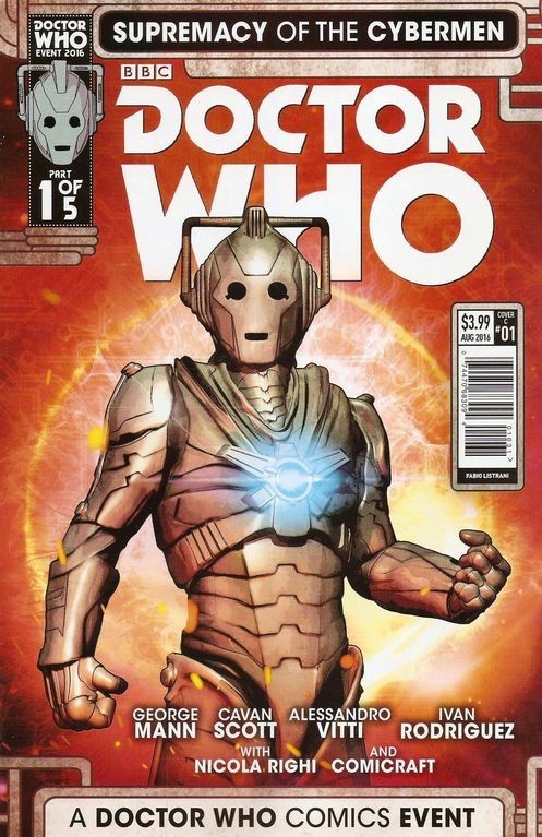 Doctor Who: Supremacy of the Cybermen #1-5 (2016) Complete Set