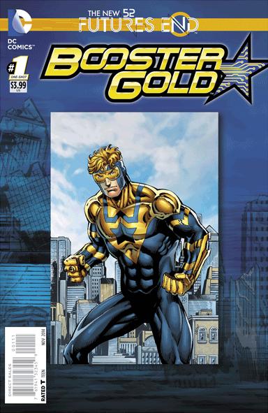 Booster Gold: Futures End #1 (2014) - Lenticular