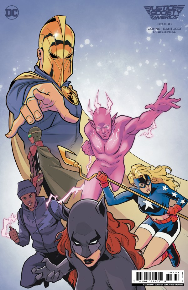 Justice Society of America #7 (2023) - 1:25 Dawkins Variant