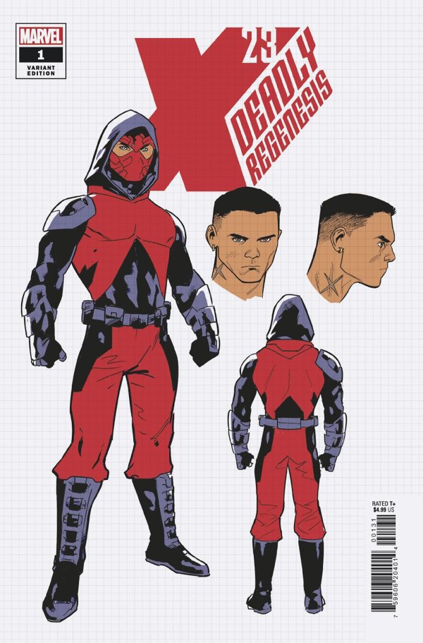 X-23: Deadly Regenesis #1 (2023) - 1:10 Bazaldua Design Variant