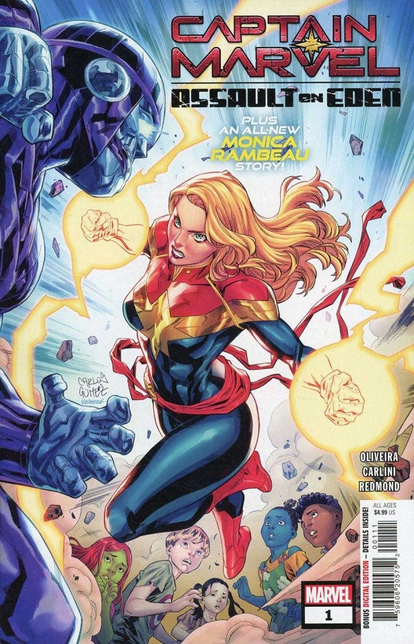 Captain Marvel: Assault on Eden #1 (2023)