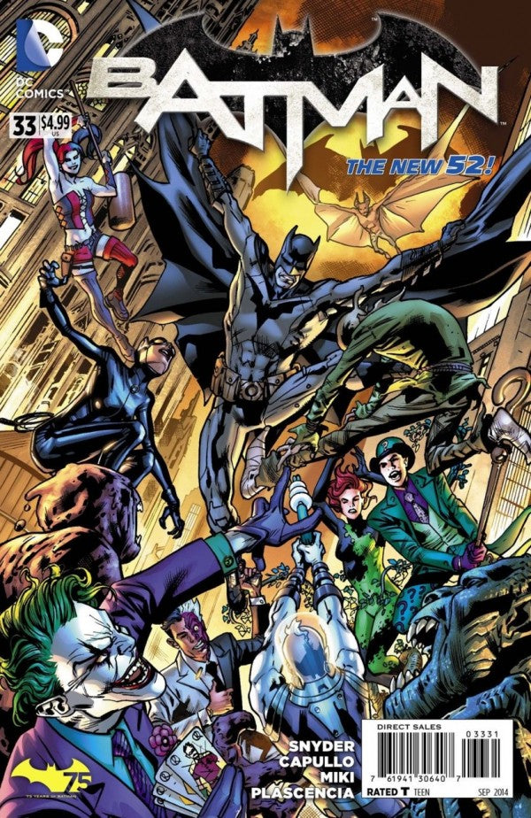 Batman #33 (2014) - Batman 75th Anniversary Variant