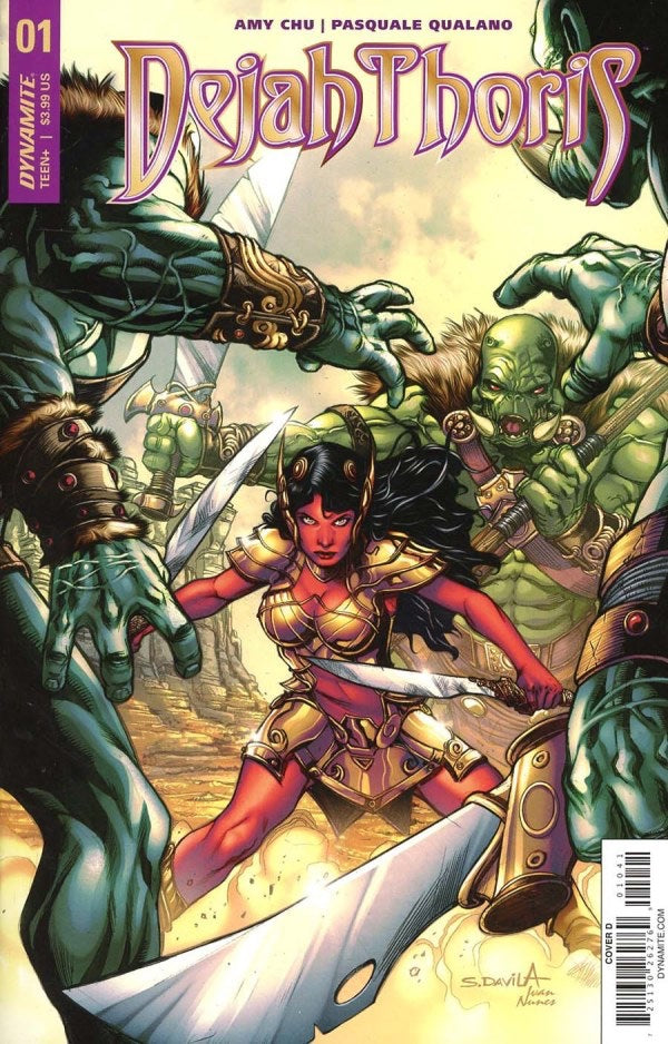 Dejah Thoris #1 (2018) - Sergio FernÃ¡ndez DÃ¡vila Variant