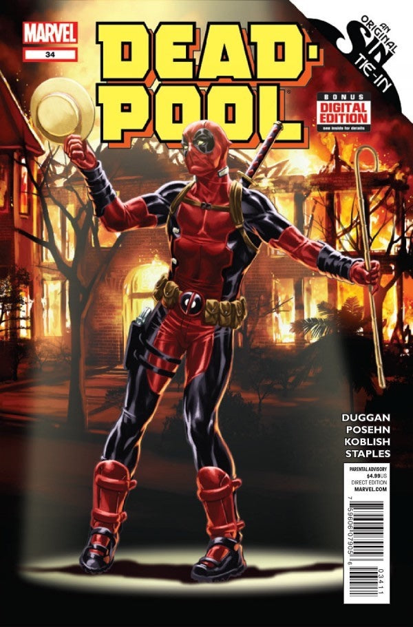 Deadpool #34 (2014) - Newsstand Edition