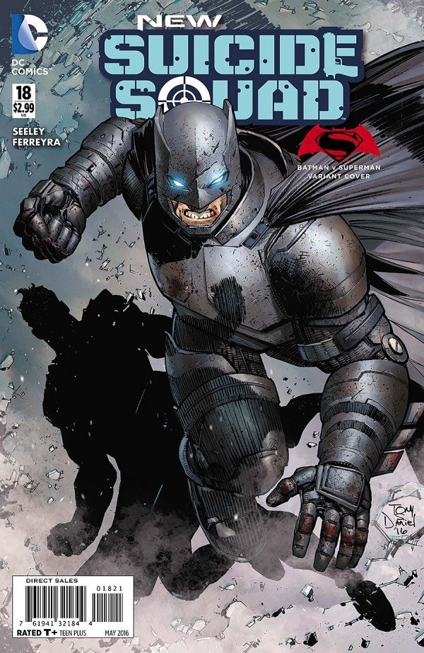 New Suicide Squad #18 (2016) -Tony S. Daniel Batman V Superman Variant