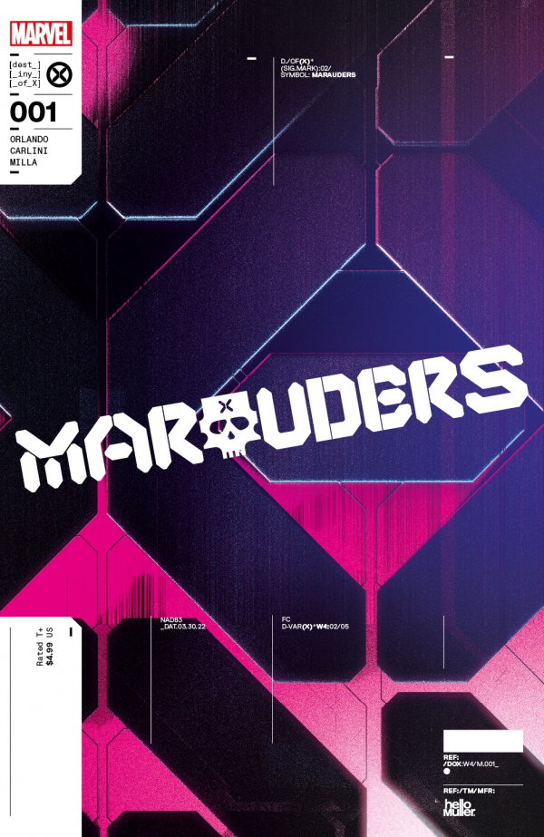 Marauders #1 (2022) - 1:10 Muller Design Variant