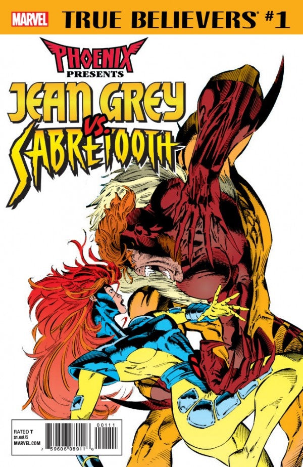 True Believers: Phoenix Presents Jean Grey vs. Sabretooth #1 (2017)
