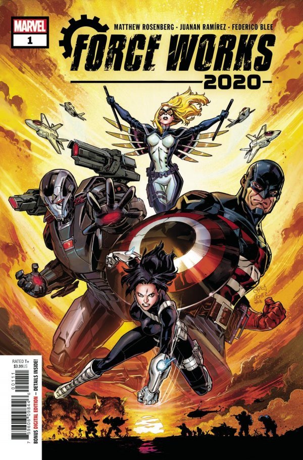 2020 Force Works #1-3 Complete Regular Covers Set (2020)