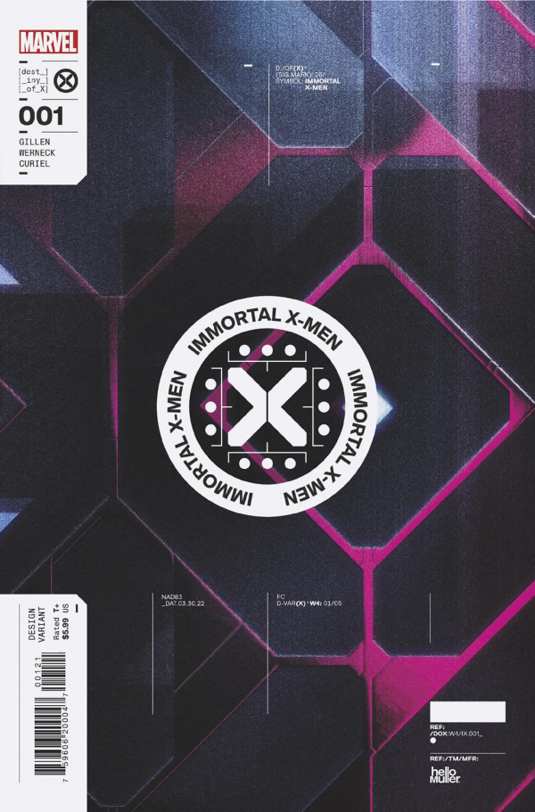 Immortal X-Men #1 (2022) - 1:10 Muller Variant