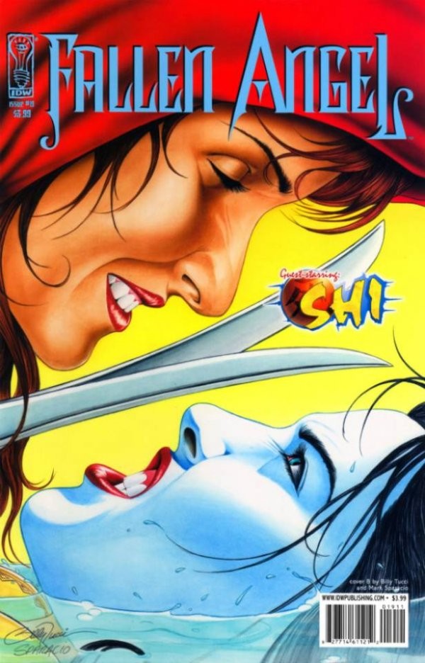 Fallen Angel #19 (2007) - Billy Tucci Cover