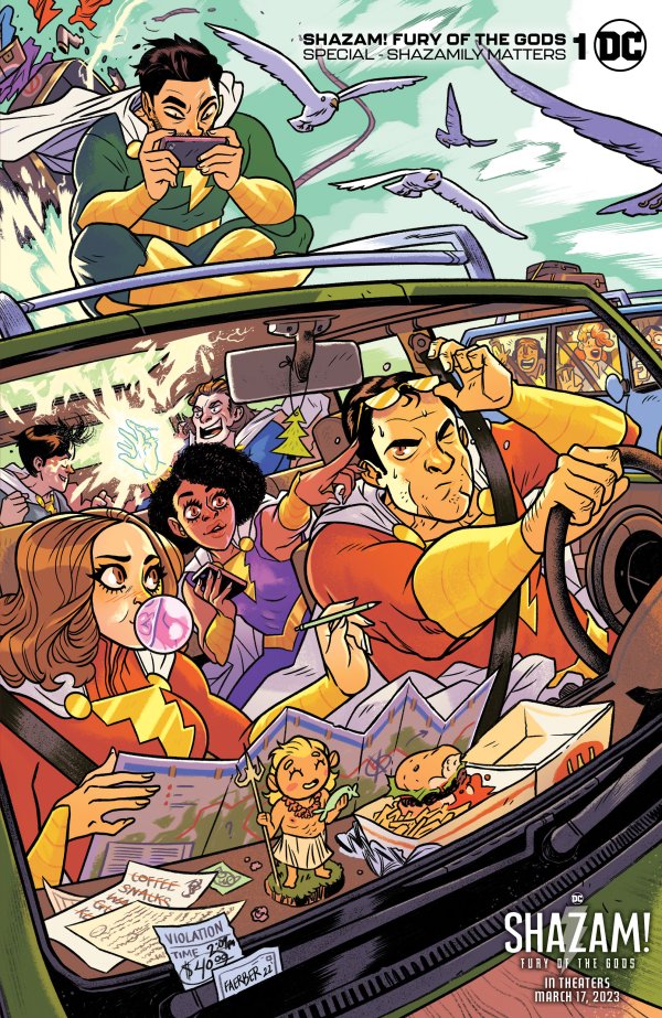 Shazam! Fury of the Gods Special: Shazamily Matters #1 (2023)- Cover C Faerber Variant