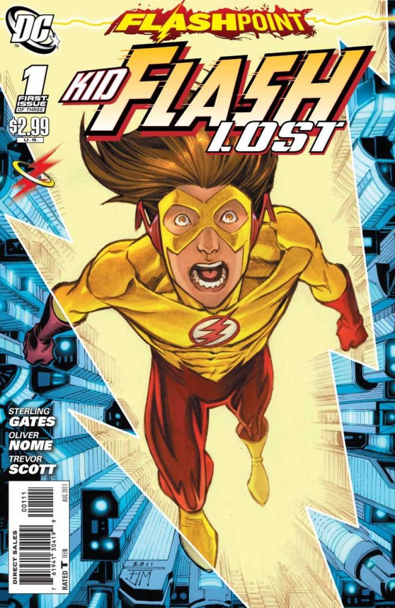 Flashpoint: Kid Flash Lost #1-3 (2011) Complete Set