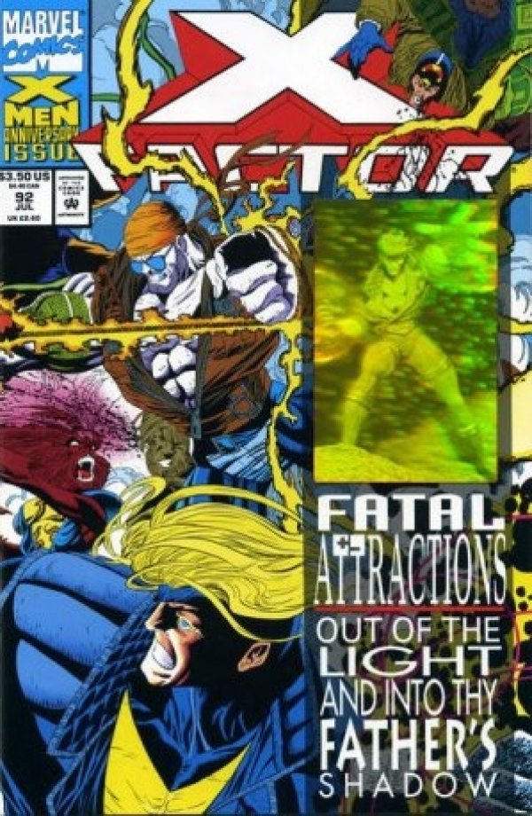 X-Factor #92 (1993) - Hologram variant