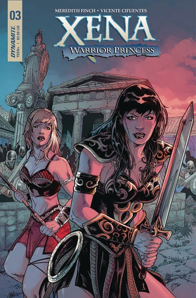 Xena: Warrior Princess #3  (2018) - Vicente Cifuentes Variant